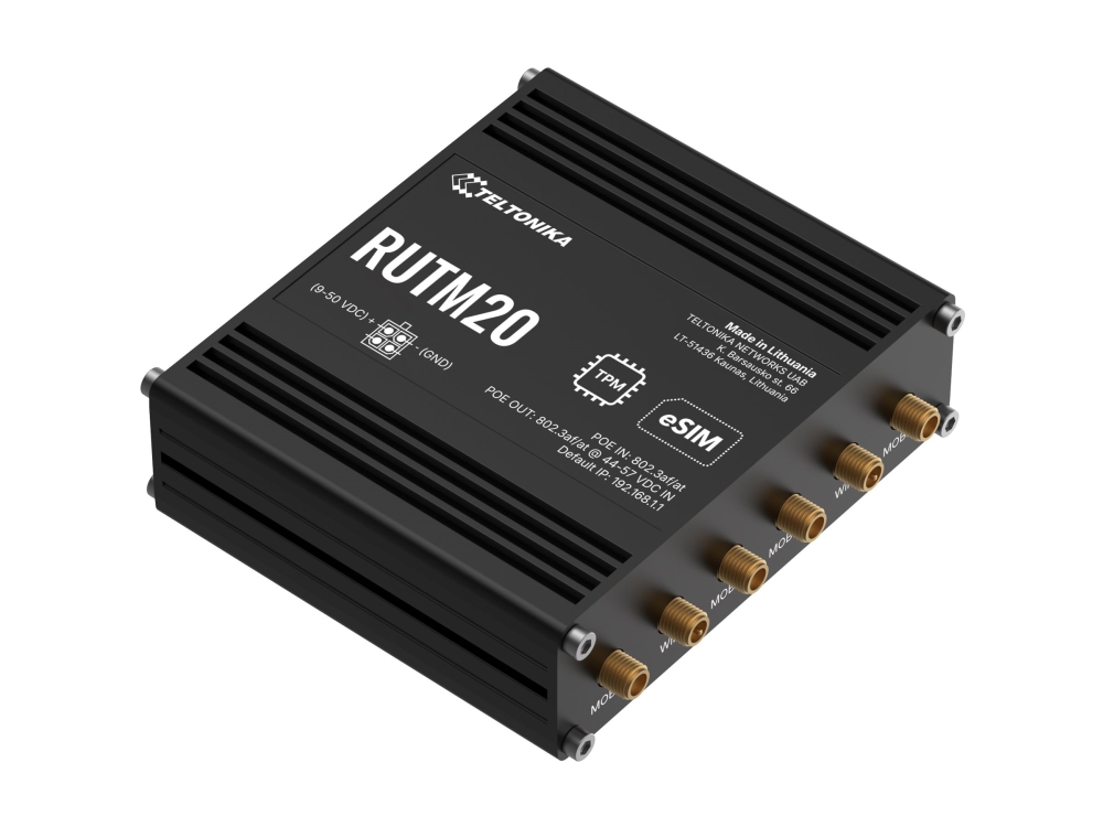 Rutm20 Compact Industrial 5g Router