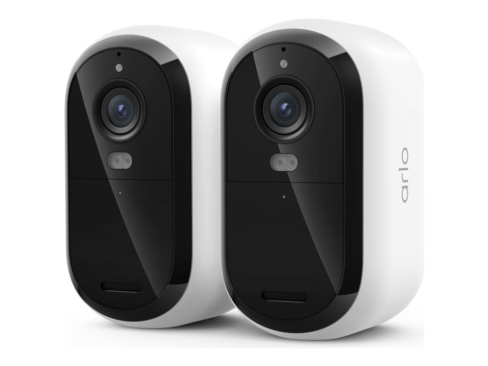Arlo Essential 3 - Netværksovervågningskamera - Ptz - Indendørs, Udendørs - Farve (Dag/Nat) - 3 Mp - 2304 X 1296 - Audio - Trådløs - Wifi - Bluetooth