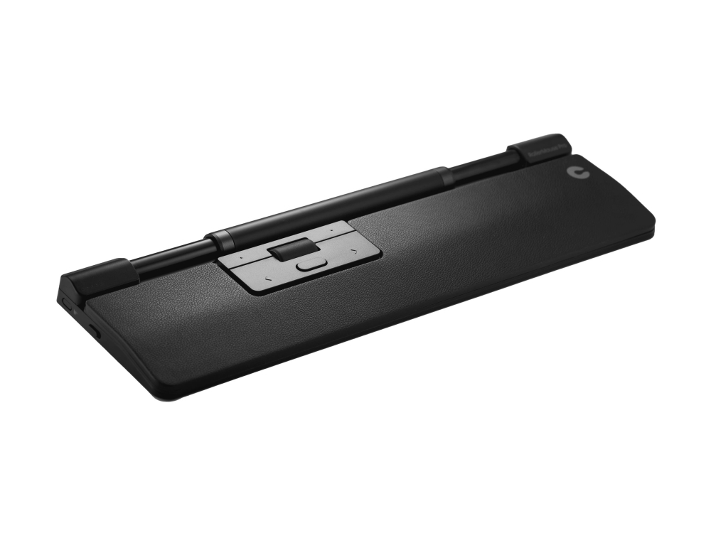 Contour Design - Håndledsstøtte For Tastatur/Mus - Tynd - Sort - For Rollermouse Pro Slidermouse Pro