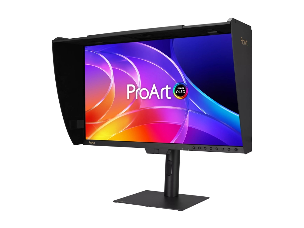 Asus Proart Pa27usd - Oled-Monitor - Usb - 27" (26.5" Til At Se) - 3840 X 2160 4K @ 240 Hz - 1000 Cd/M² - 1500000:1 - Hdr10 - 0.1 Ms - 2Xthunderbolt
