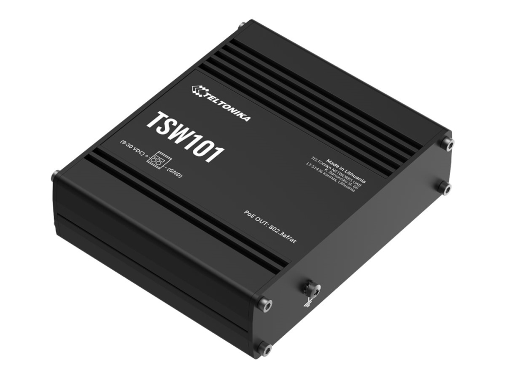 Teltonika Tsw101, Gigabit Ethernet (10/100/1000), Power Over Ethernet (Poe)