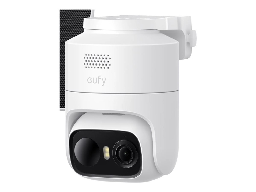Eufy C37, Ip-Sicherheitskamera, Draußen, Kabellos, Amazon Alexa, Zimmerdecke, Weiß, Schwarz