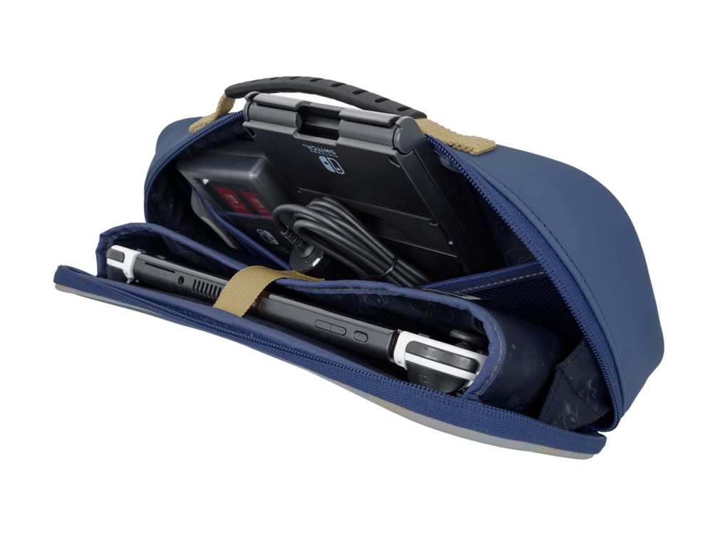 Hori Cargo Pouch Compact, Beuteltasche, Blau, Nintendo Switch, Nintendo Switch Lite, Nintendo Switch Oled, Tragetasche