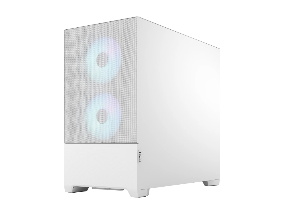 Fractal Design Pop Mini Air, Mini Tower, Pc, Weiß, Micro Atx, Mini-Itx, Stahl, Gehärtetes Glas, Gaming