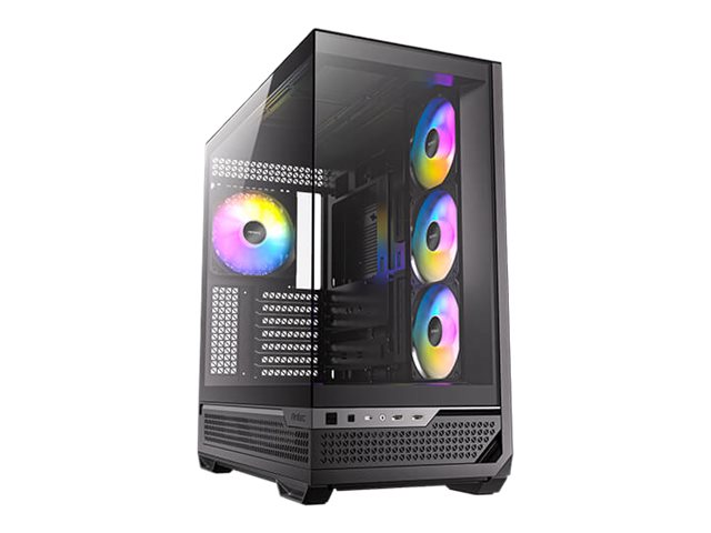 Antec C7 Argb, Midi Tower, Pc, Schwarz, Atx, Eatx, Itx, Micro Atx, Glas, Kunststoff, Stahl, 18 Cm