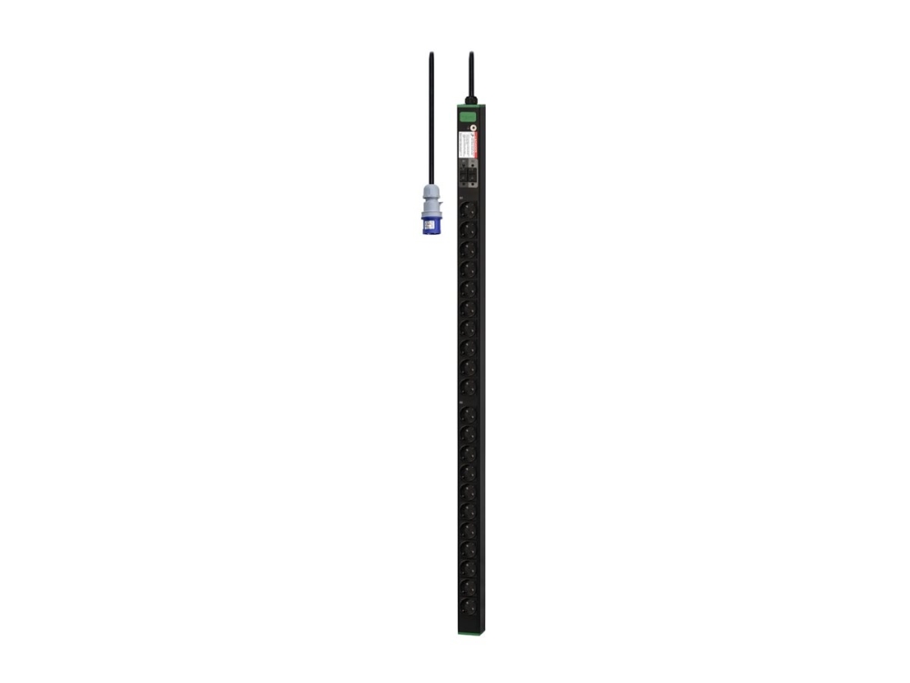 Apc Easy Rack Pdu, Basic, Vertikal, 1-Phasig, 7,4 Kw, 230 V, 32 A, 21 Schuko-Steckdosen, Iec 60309 (32 A, 230 Vac, L+N+Pe), Standard, 0U, Einphasig,