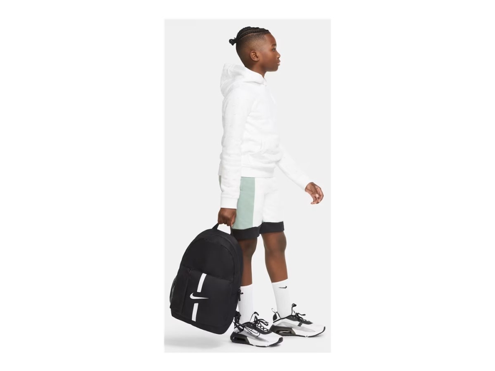 Nike Academy Team - Rygsæk - kids' football backpack (22 L) - 100 % polyester - sort, hvid