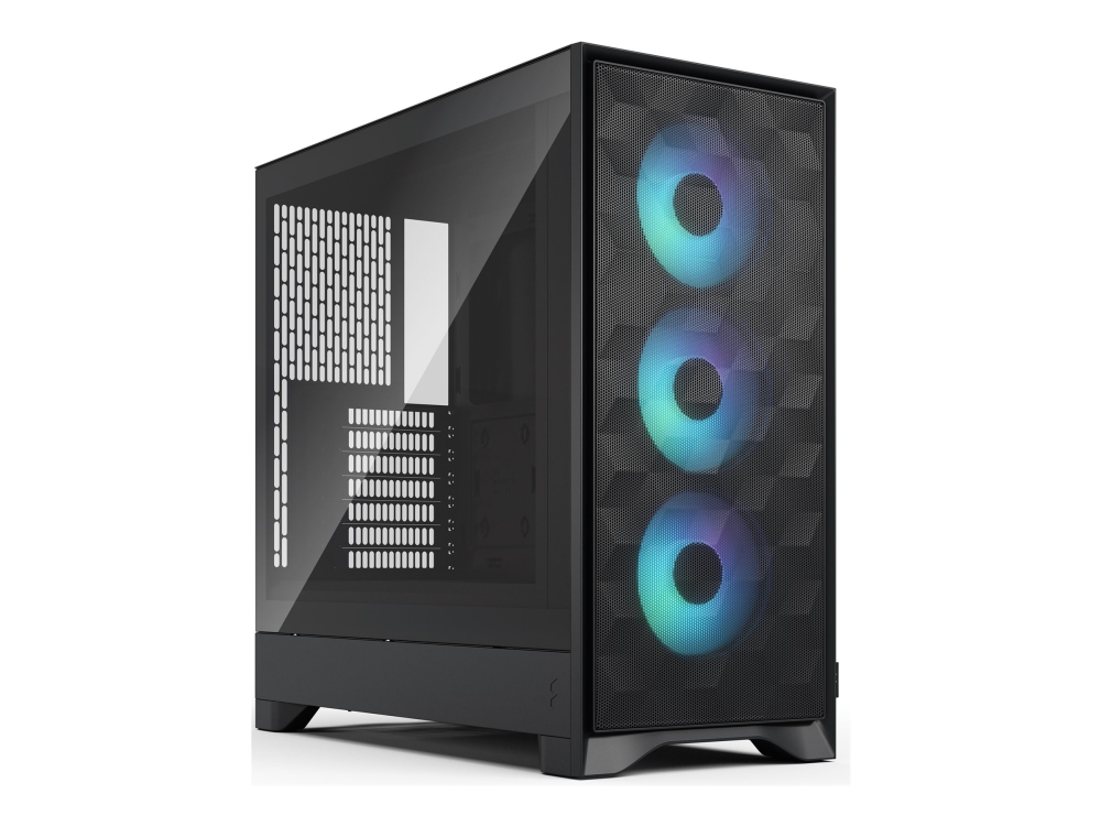 Fractal Design Pop 2 Air Black Tg Rgb, Midi Tower, Pc, Schwarz, Atx, Micro Atx, Mini-Itx, Stahl, Gaming