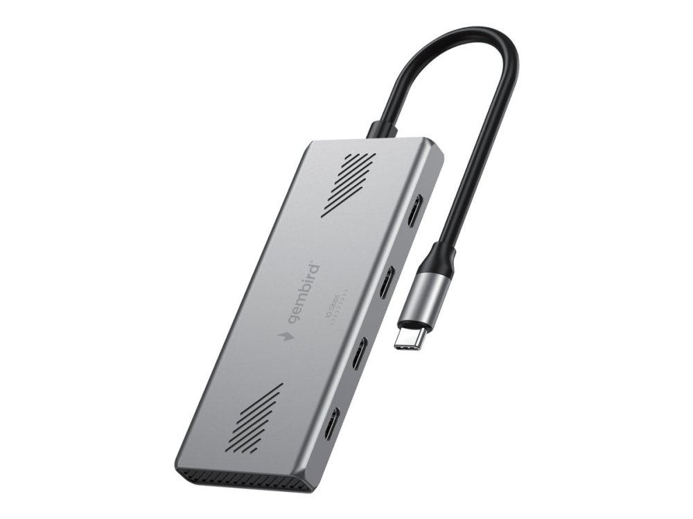 Gembird 4-Port Usb-C 3.2 Gen 2 Typ C Hub