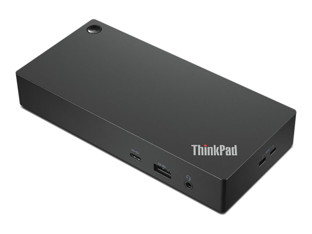 Lenovo - Dockingstation - USB-C - HDMI, 2 x DP - 1GbE - 90 Watt - nordiske
