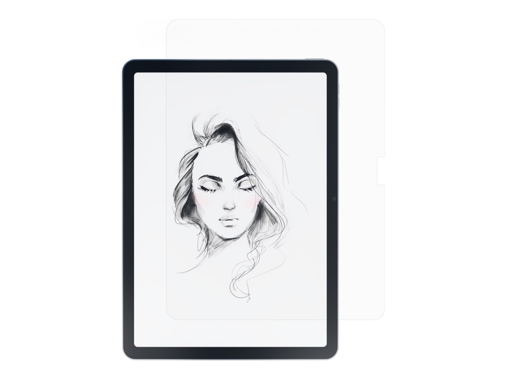Fixed Paperglass - Skærmbeskytter For Tablet - 2.5D - Glas - Klar - For Apple 11-Inch Ipad Air (M2, M3, M4)