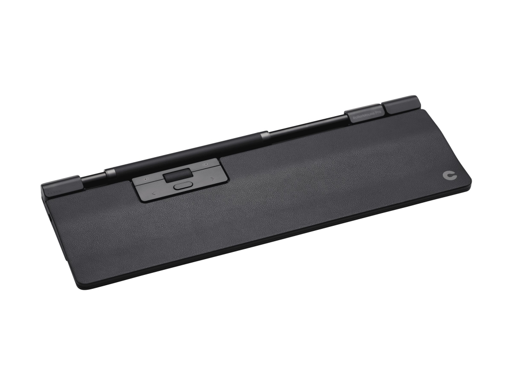 Contour Design Balance Keyboard Pn Wireless Inkl. Handballenauflage, Schwarz, Veganes Leder, China, Rollermouse Pro, 152 Mm, 424 Mm