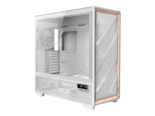 Antec Flux Pro White Euv, Full Tower, Pc, Weiß, Holz, Atx, Eatx, Itx, Micro Atx, Glas, Kunststoff, Stahl, Gehärtetes Glas, Holz, Gaming