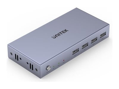 Unitek Kvm Umschalter 2In, 1Out, 4K Hdmi 2.0 + Usb