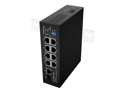 Lanberg Light Industrial Poe Switch 4Xbt 4Xat Sfp+Eth Din Unmanaged Fast Ethernet