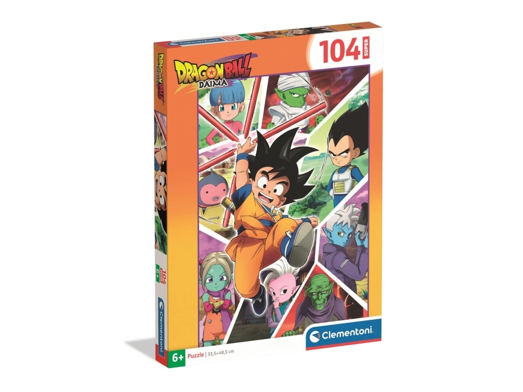 Clementoni Puslespil Super Dragon Ball Daima -3-, 104 Brikker