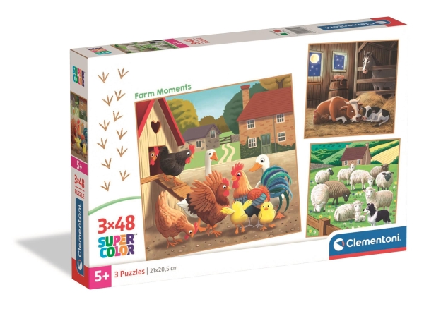 Puzzle Nr., 3X48 Teile