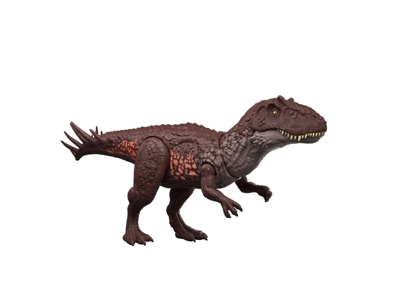 Jurassic World Wild Roar Metriacanthosaurus Dinosaurier-Actionfigur-Spielzeug, Mit Geräuschen, Angriffsbewegungen Und Lichtern, 4 Jahr(E), Mehrfarbig