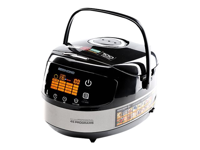 REDMOND RMC-M90, 5 L, 860 W, 24 t, Sort, Metallic, Keramisk, LCD