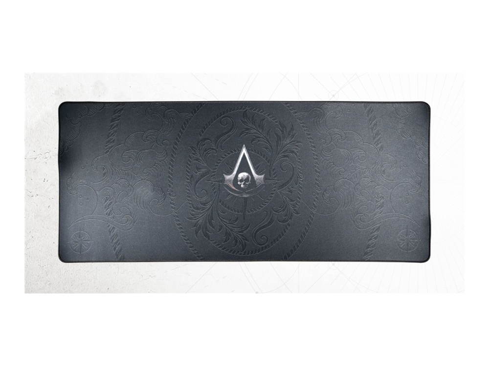 Lexip x Ubisoft Tatoo - Tastatur- og musepude - størrelse XXL - Assassin's Creed Black Flag Resynced - sort