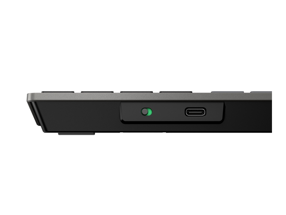 Hp 720 Multi-Device Rechargeable Wireless Keyboard, Fuld Størrelse (100 %), Trådløs, Usb + Bluetooth, Azerty, Sort
