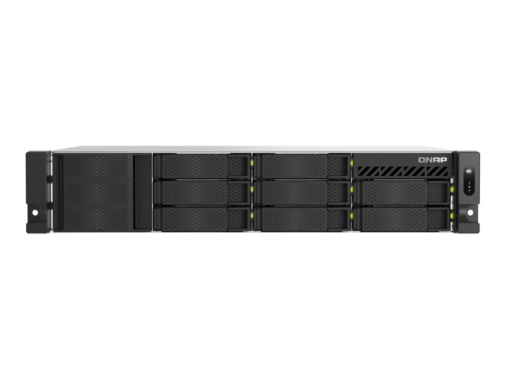 Qnap Ts-H1065eu-Rp – Nas-Server – 10 Einschübe – Rack-Version – Sata-600 / Nvme – 8 Gb Ram – 2,5 Gigabit-Ethernet – 2U