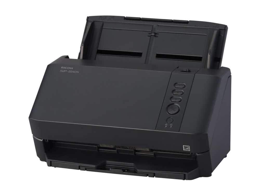 RICOH SP-2240N 40 ppm/80 ipm A4 kaksipuolinen ADF Gigabit Ethernet USB 3.2 LED-työryhmäskanneri
