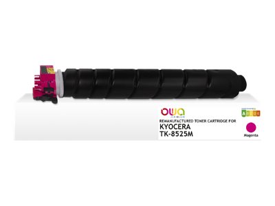 Owa - Magenta - Kompatibel - Genproduceret - Tonerpatron (Alternativ Til: Kyocera Tk-8525M) - For Kyocera Taskalfa 3552Ci, 3553Ci, 4052Ci, 4053Ci
