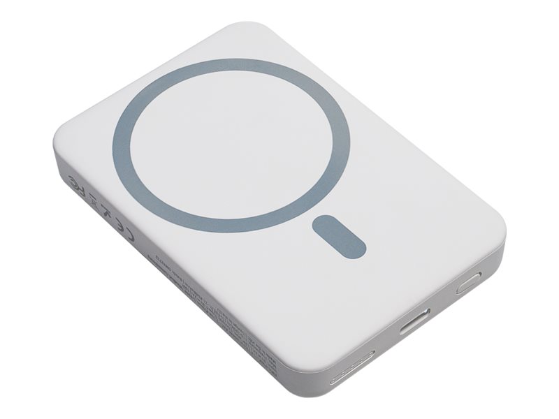 Xtrememac - Trådløs Power Bank - 2-In-1, Magsafe - 5000 Mah - 7.5 Watt - 2.1 A - Fast Charge