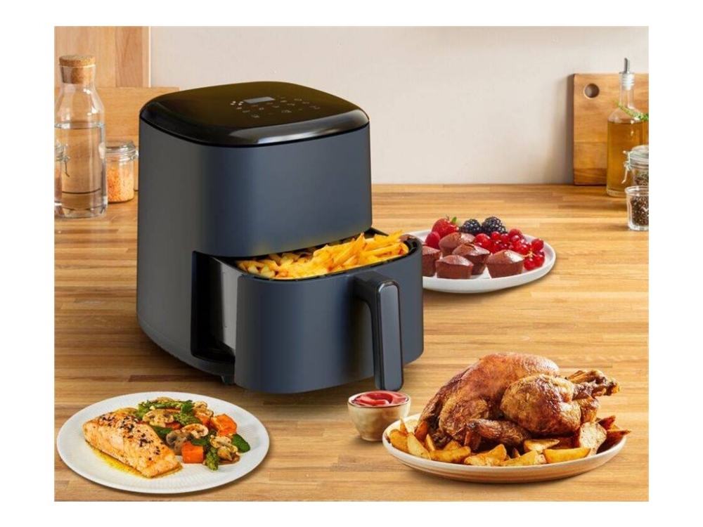 Tefal Easy Fry Max EY245B10 - Varmluftsfritös - 5 liter - 1.5 kW - svart