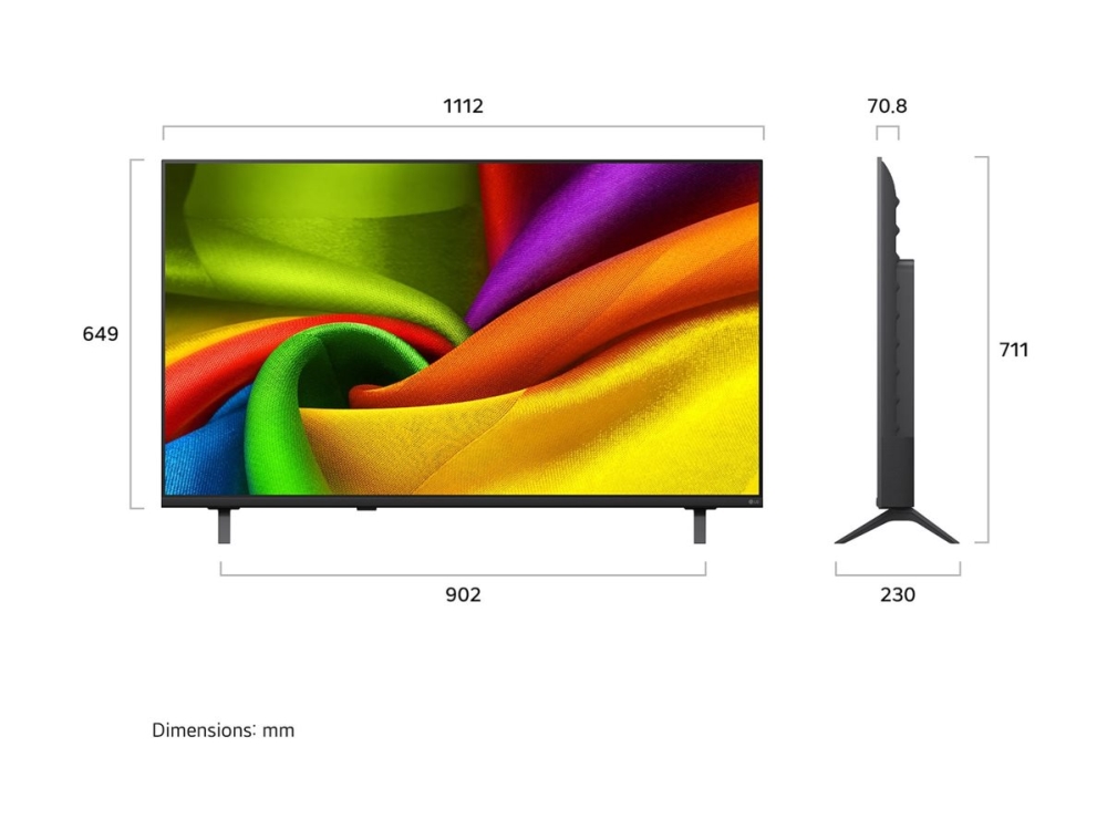Lg 50Nu900b6la, 127 Cm (50"), 3840 X 2160 Pixel, Led, Smart-Tv, Wlan, Schwarz