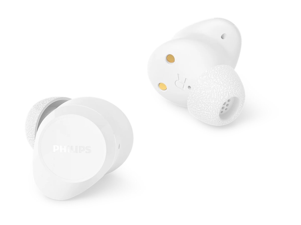 Philips Tat1300wt/00, True Wireless Stereo (Tws), Anrufe/Musik, 20 - 20000 Hz, Kopfhörer, Weiß