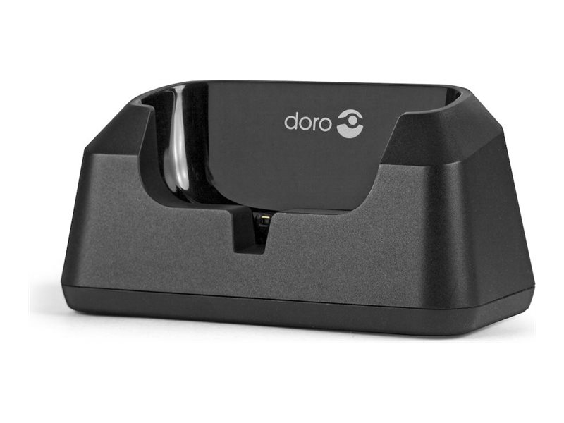 Doro Leva L1x/X10/E11 Ladestation Eco Schwarz