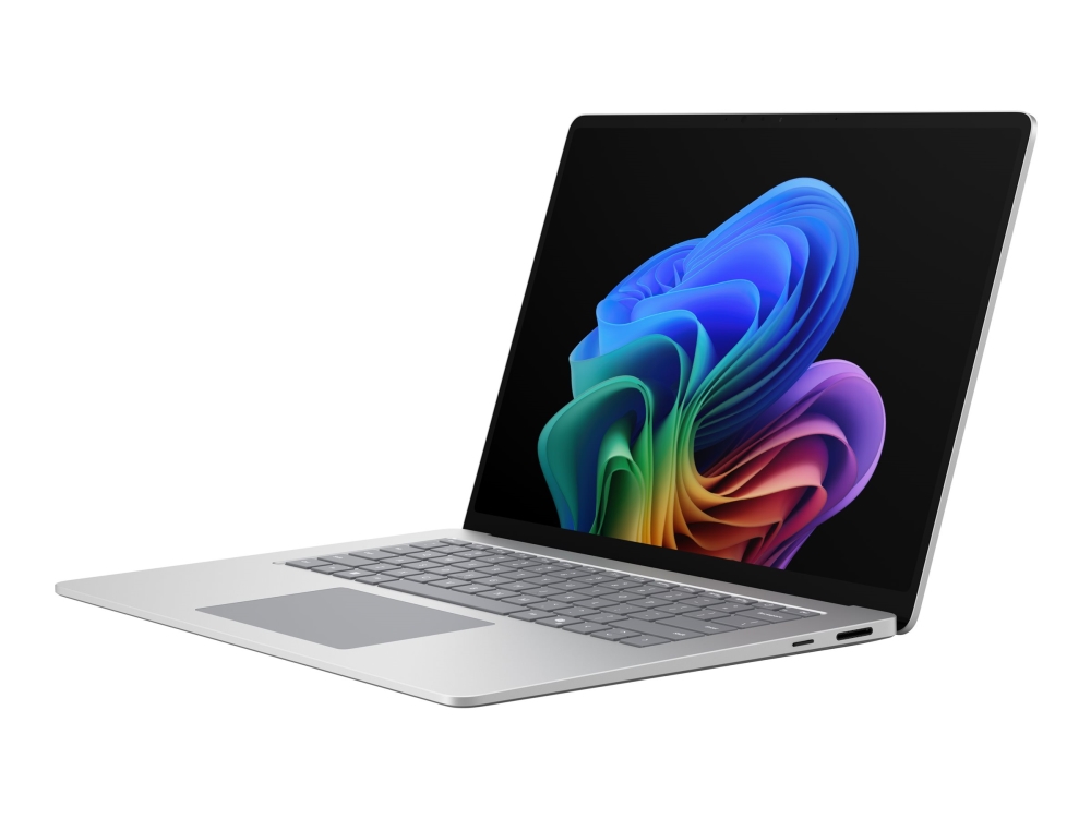 Microsoft Surface Laptop for Business - 8th Edition - Copilot+ PC - Snapdragon X2 Elite - X2E-78-100 / op til 4 GHz - Win 11 Pro - Qualcomm Adreno - 16 GB RAM - 1 TB SSD - 15 touchscreen 3270 x 2180 @ 120 Hz - Wi-Fi 7, Bluetooth - platinum - kbd: Nordisk