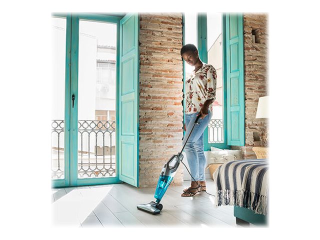 Cecotec Conga Popstar 1000 DuoStick Easy, 2-in-1 stick vacuum, Poseløs, Sort, Sølv, Turkis, 0,8 L, Dry, Cyclonisk