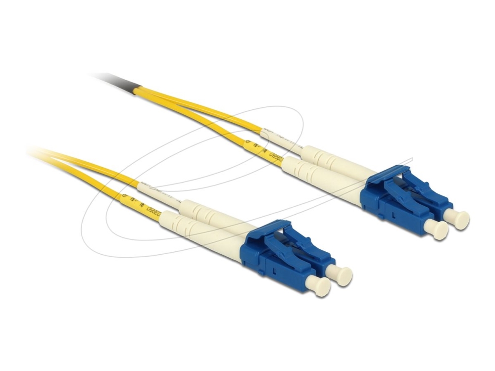 Delock Lichtwellenleiterkabel Lc Duplex Auf Lc Duplex Singlemode Os2 25 M