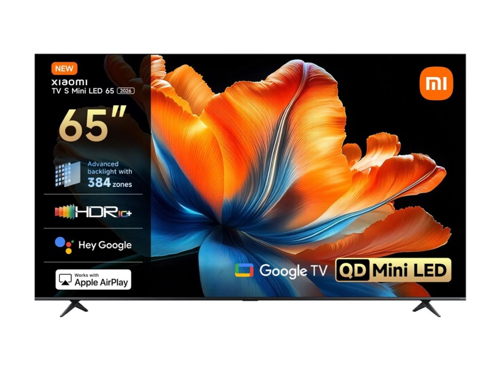Xiaomi S Mini Led 2026 65" Smart Tv Google Tv 4K Uhd Dunkelgrau
