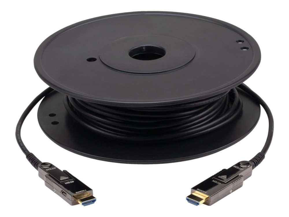 Aten Vancryst Ve7833a - High Speed - Hdmi-Kabel - Hdmi, 19 Pin Micro Hdmi Type D Han Til Hdmi, 19 Pin Micro Hdmi Type D Han - 30 M - Hybrid Kobber/Fi