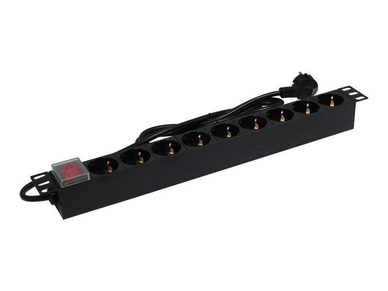 Allnet 19Zbh Strømstik 9Xsocketscee7stikcee7stikcee7 Switch Sort Synergy 21