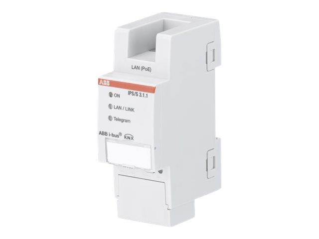 ABB IPS/S3.1.1 KNX IP-Interface – Hvid Grænseflade til DIN-skinne (2 moduler)