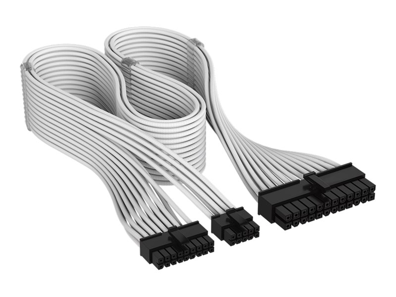 Corsair Cp-8920449, Atx (24-Pin), Gerade, Gerade, Weiß