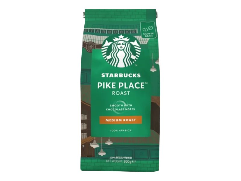 Starbucks Pike Place Roast - Kaffebönor - arabica - 200 g
