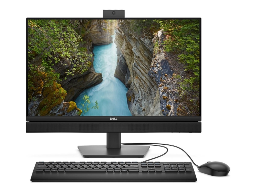 Dell Pro 24 All-In-One Qc24250 - Ai Pc - Alt-I-Én Core Ultra 7 265 / Op Til 5.3 Ghz - Ram 16 Gb - Ssd 512 Gb - Nvme - Intel Graphics - Gigabit Ethern