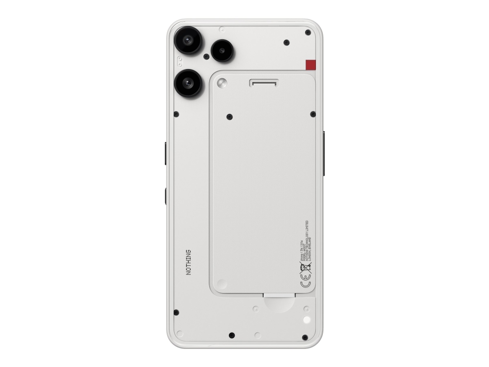 Nothing Phone (3a) Lite – 5G smartphone – dual-SIM – RAM 8 GB / Intern hukommelse 128 GB – microSD slot – OLED-skærm – 6.77 – 2392 x 1080 pixels (12
