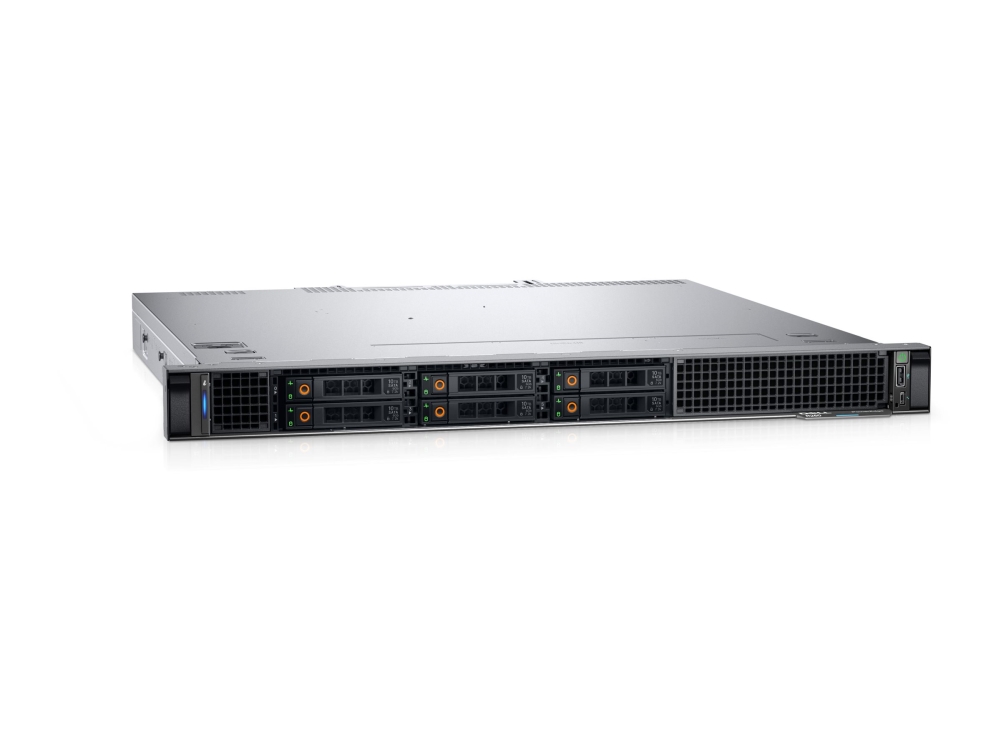 DELL PowerEdge R260, 3,5 GHz, 6325P, 16 GB, DDR5-SDRAM, 480 GB, Stativ (1U)
