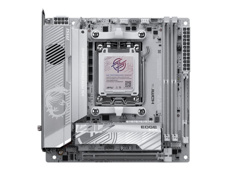 Msi Mpg X870i Edge Ti Evo Wifi, Amd, Sockel Am5, Amd Ryzen 7000 Serie, Amd Ryzen 8000 Serie, Amd Ryzen 9000 Serie, Sockel Am5, Ddr5-Sdram, 256 Gb