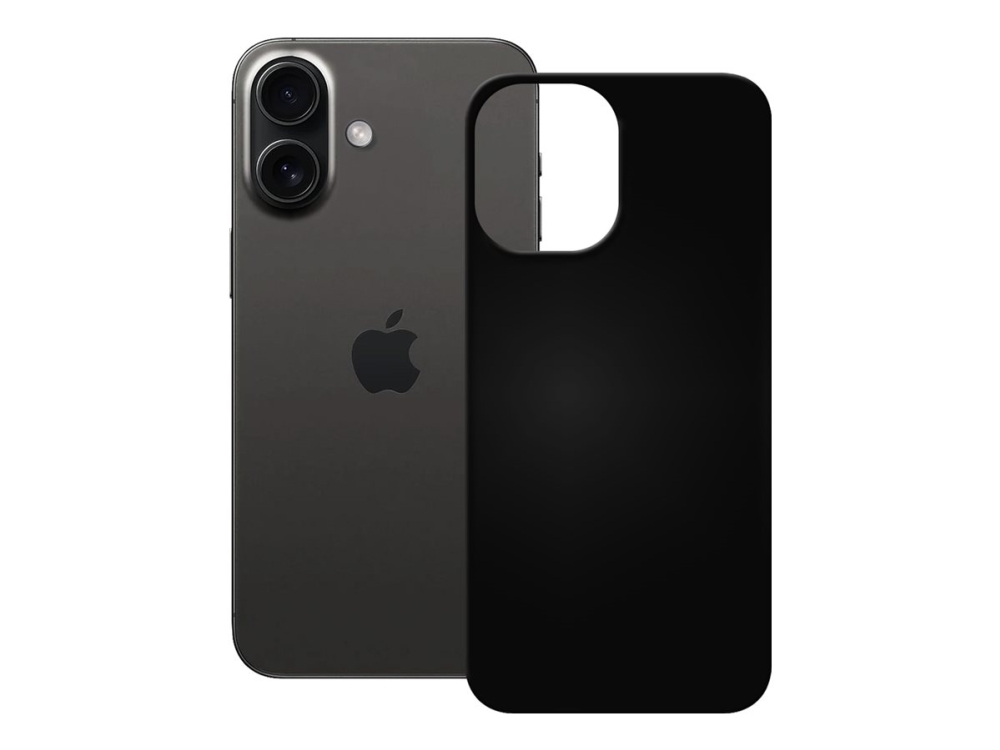 Pedea 50160987, Cover, Apple, Iphone 16, 15,5 Cm (6.1"), Schwarz