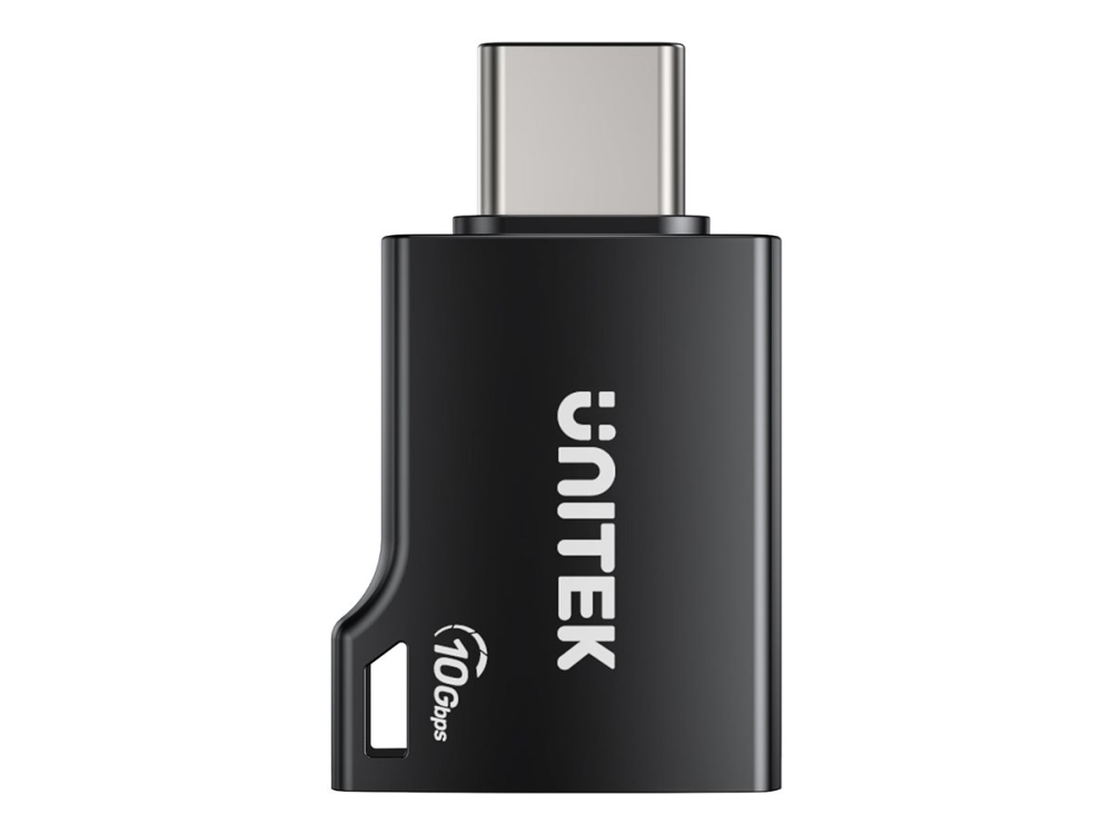 Unitek - Usb Adapter - Usb Type A (Hun) Til Usb-C (Han) - 2 A - 10 Gbps Superspeed+ - Sort