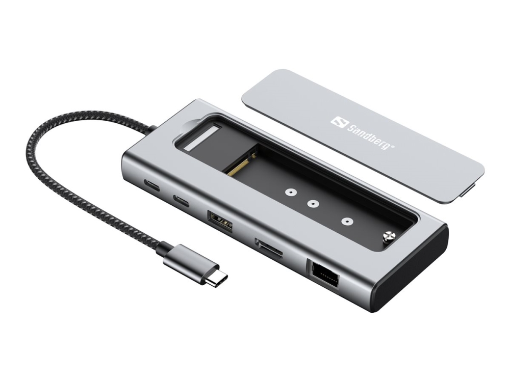 Sandberg - Dockingstation - For Laptop - Usb-C - Hdmi - 1Gbe