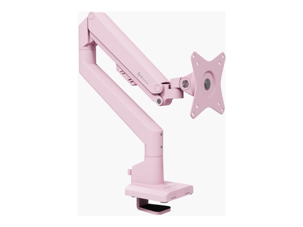 Arozzi Alzare Neo Single - Gas Spring Monitor Arm - Pink